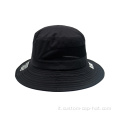 Logo di ricamo a cappello a bucket personalizzato